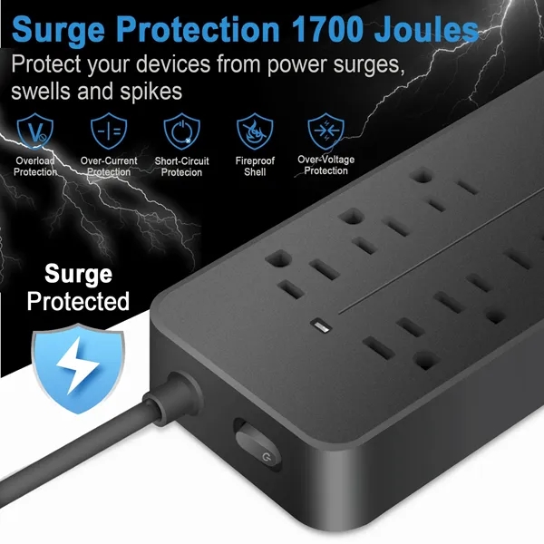 Multi-Plug Power Strip - Multi-Plug Power Strip - Image 2 of 4