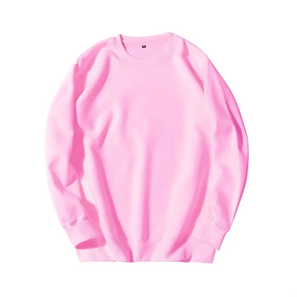 Crew Neck 5.9 oz. Polyester Sweatshirt - Crew Neck 5.9 oz. Polyester Sweatshirt - Image 9 of 13