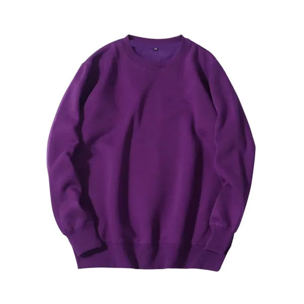 Crew Neck 5.9 oz. Polyester Sweatshirt - Crew Neck 5.9 oz. Polyester Sweatshirt - Image 10 of 13