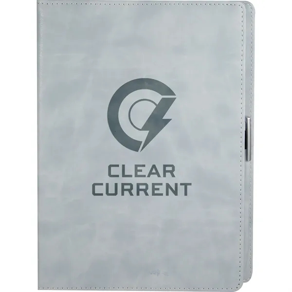 7'' x 10'' FSC® Recycled Morano Refillable Journal - 7'' x 10'' FSC® Recycled Morano Refillable Journal - Image 0 of 3
