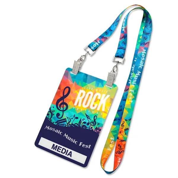 Mega Xpress Permanent Event Name Badges with Pouch, 4.5 x 6" - Mega Xpress Permanent Event Name Badges with Pouch, 4.5 x 6" - Image 4 of 4