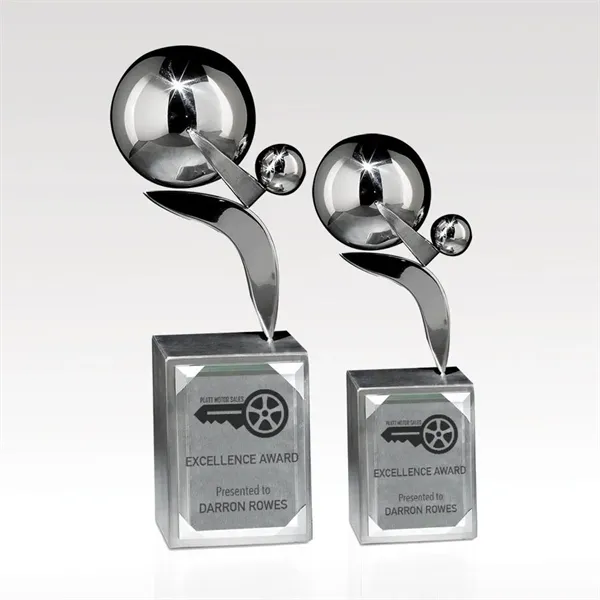 Dexterity Award - Satin & Mirrored Stainless Steel - Dexterity Award - Satin & Mirrored Stainless Steel - Image 0 of 1