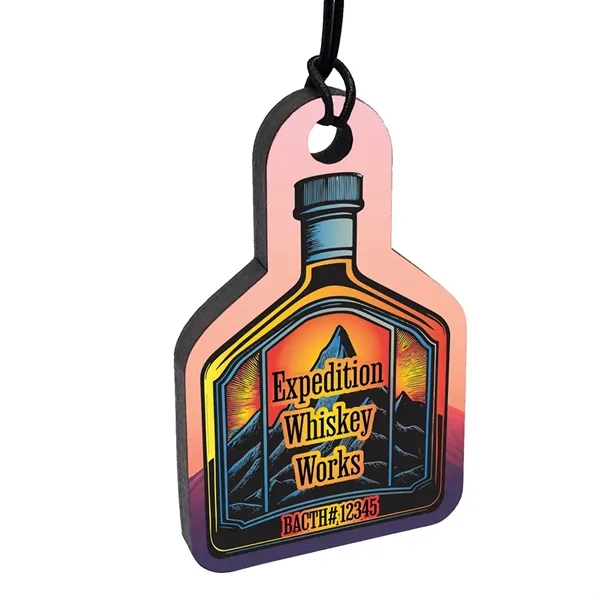 Recycled Wood Bottle Neck Charm - Recycled Wood Bottle Neck Charm - Image 3 of 5