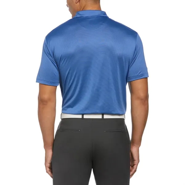 Callaway® Moisture Wicking Fine Line Stripe Men's Polo Shirt - Callaway® Moisture Wicking Fine Line Stripe Men's Polo Shirt - Image 2 of 6