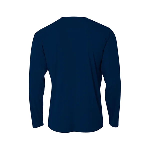 A4 Youth Cooling Performance Long Sleeve Tee - A4 Youth Cooling Performance Long Sleeve Tee - Image 6 of 29