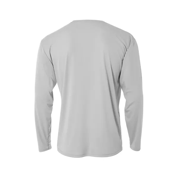 A4 Youth Cooling Performance Long Sleeve Tee - A4 Youth Cooling Performance Long Sleeve Tee - Image 16 of 29