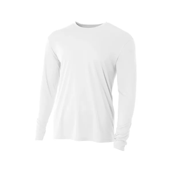 A4 Youth Cooling Performance Long Sleeve Tee - A4 Youth Cooling Performance Long Sleeve Tee - Image 18 of 29