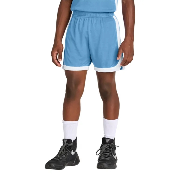 Sport-Tek Youth Rival Basketball 5" Short - Sport-Tek Youth Rival Basketball 5" Short - Image 4 of 39