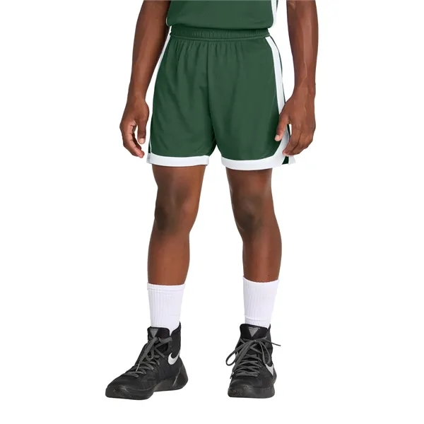 Sport-Tek Youth Rival Basketball 5" Short - Sport-Tek Youth Rival Basketball 5" Short - Image 14 of 39