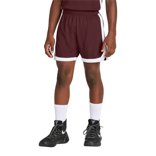 Sport-Tek Youth Rival Basketball 5" Short - Sport-Tek Youth Rival Basketball 5" Short - Image 19 of 39