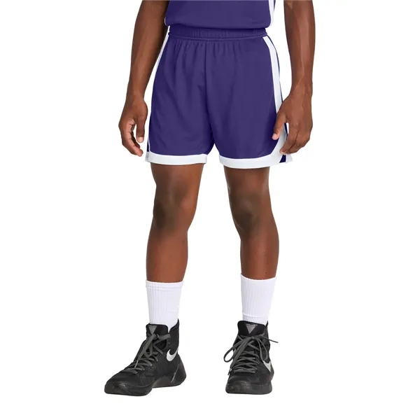 Sport-Tek Youth Rival Basketball 5" Short - Sport-Tek Youth Rival Basketball 5" Short - Image 24 of 39