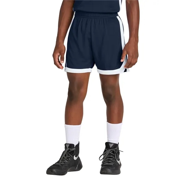 Sport-Tek Youth Rival Basketball 5" Short - Sport-Tek Youth Rival Basketball 5" Short - Image 29 of 39