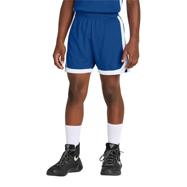 Sport-Tek Youth Rival Basketball 5" Short - Sport-Tek Youth Rival Basketball 5" Short - Image 34 of 39