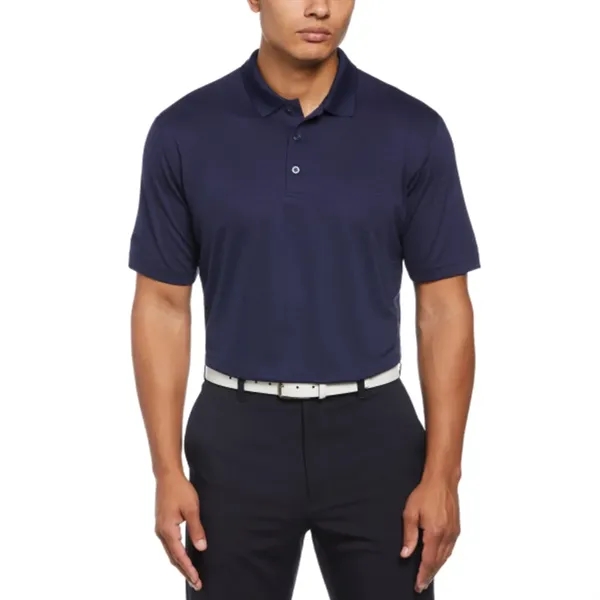 Callaway® Eco Horizontal Textured UPF 50+ Men's Polo Shirt - Callaway® Eco Horizontal Textured UPF 50+ Men's Polo Shirt - Image 0 of 6
