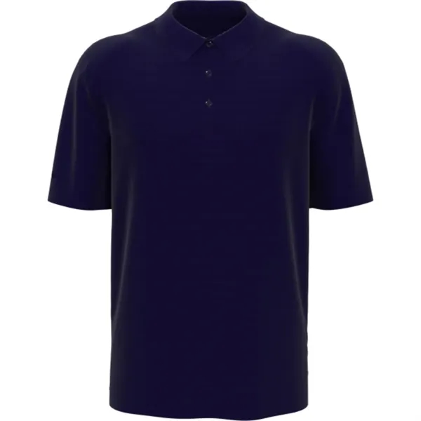 Callaway® Eco Horizontal Textured UPF 50+ Men's Polo Shirt - Callaway® Eco Horizontal Textured UPF 50+ Men's Polo Shirt - Image 6 of 6