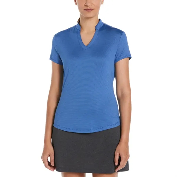 Callaway® Fine Line Stripe Women's Polo Shirt - Callaway® Fine Line Stripe Women's Polo Shirt - Image 0 of 5