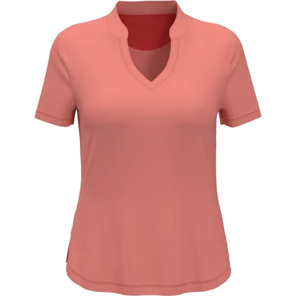 Callaway® Fine Line Stripe Women's Polo Shirt - Callaway® Fine Line Stripe Women's Polo Shirt - Image 2 of 5
