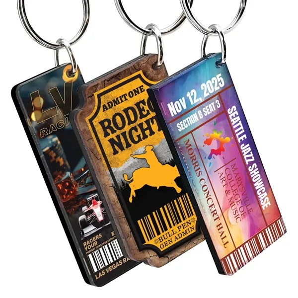 Event Ticket Key Tag - Event Ticket Key Tag - Image 0 of 4