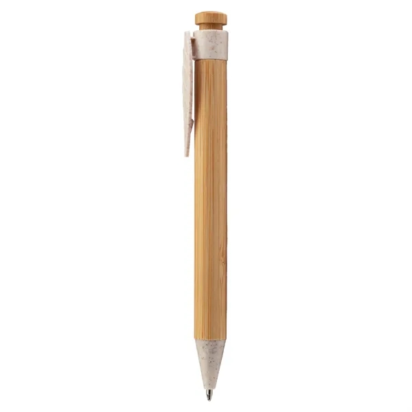 Ficus Bamboo & Wheat Straw Ballpoint Pen - Ficus Bamboo & Wheat Straw Ballpoint Pen - Image 2 of 2