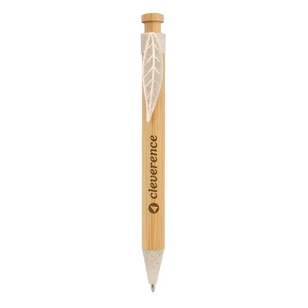 Ficus Bamboo & Wheat Straw Ballpoint Pen - Ficus Bamboo & Wheat Straw Ballpoint Pen - Image 0 of 2