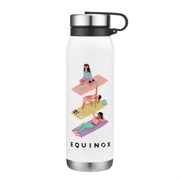 20 oz. Vacuum Water Bottle with Stainless Lid - 20 oz. Vacuum Water Bottle with Stainless Lid - Image 5 of 5