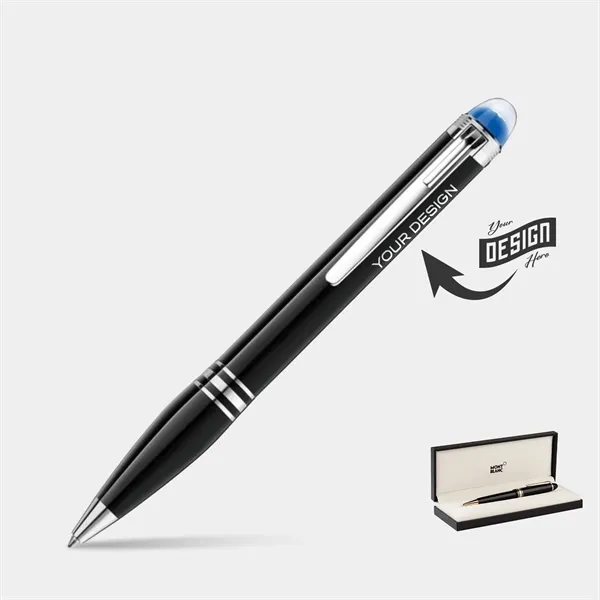 MONTBLANC® Starwalker Ball Point Blue Translucent Dom Pen - MONTBLANC® Starwalker Ball Point Blue Translucent Dom Pen - Image 0 of 2