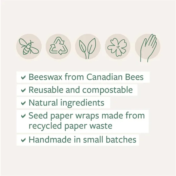 Large Beeswax Wraps - Large Beeswax Wraps - Image 4 of 4