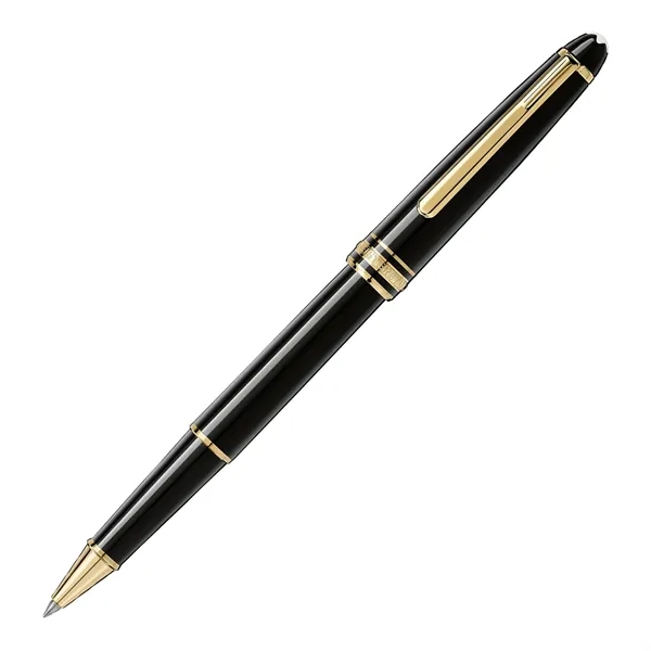 MONTBLANC® Classique Rollerball Black and Gold Trim Pen - MONTBLANC® Classique Rollerball Black and Gold Trim Pen - Image 1 of 1