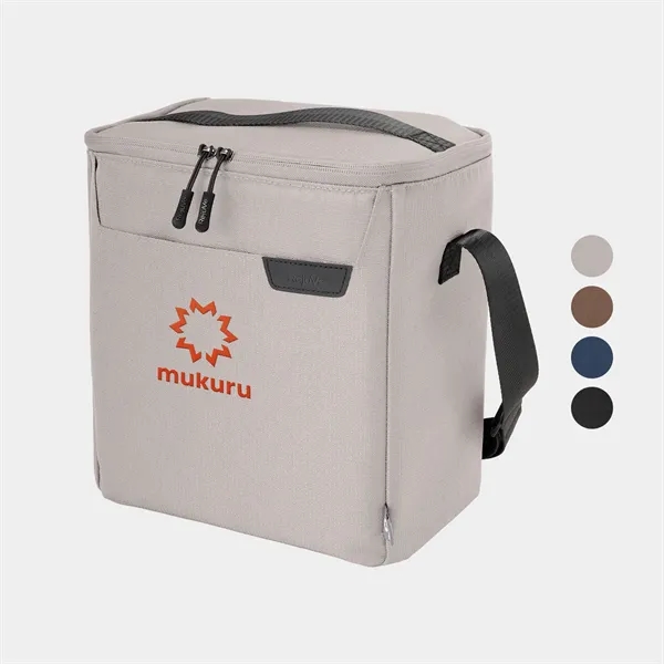 12-Can RejuVe® ROVE Recycled Heather Insulated Cooler Bag - 12-Can RejuVe® ROVE Recycled Heather Insulated Cooler Bag - Image 0 of 9