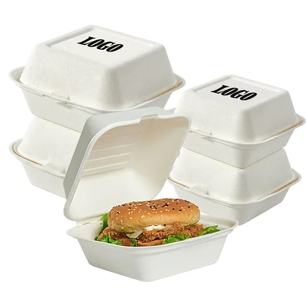 100% Compostable Biodegradable Take Out Container - 100% Compostable Biodegradable Take Out Container - Image 0 of 2