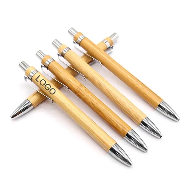 Bamboo Ballpoint Pen 1.0mm black ink - Bamboo Ballpoint Pen 1.0mm black ink - Image 0 of 4