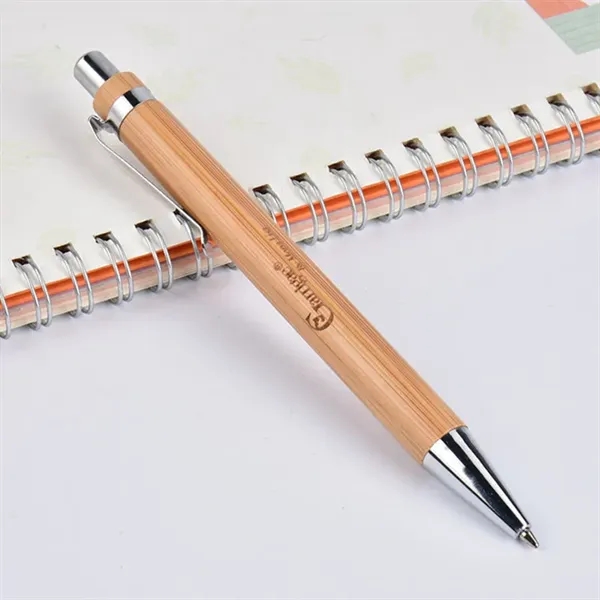 Bamboo Ballpoint Pen 1.0mm black ink - Bamboo Ballpoint Pen 1.0mm black ink - Image 2 of 4