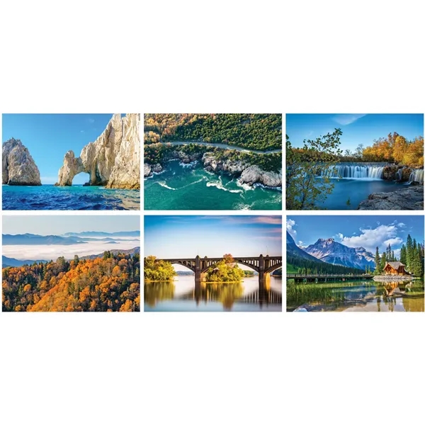 Scenes Across America Stapled Wall Calendar - Scenes Across America Stapled Wall Calendar - Image 4 of 4