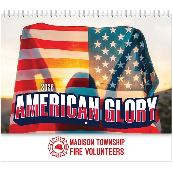 Full Color American Glory Spiral Wall Calendar - Full Color American Glory Spiral Wall Calendar - Image 1 of 4