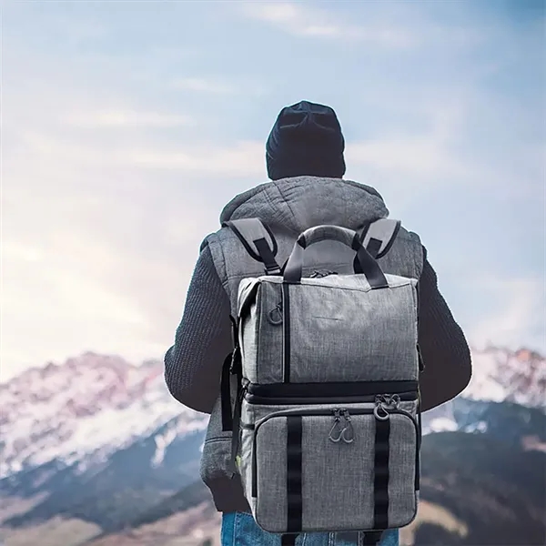 Large Double Layer Waterproof Box Proof Cooler Backpack - Large Double Layer Waterproof Box Proof Cooler Backpack - Image 3 of 4