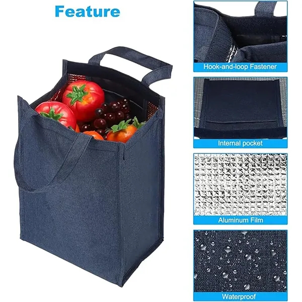 Insulated Lunch Bags Thermal Tote Portable Food Containers - Insulated Lunch Bags Thermal Tote Portable Food Containers - Image 1 of 5