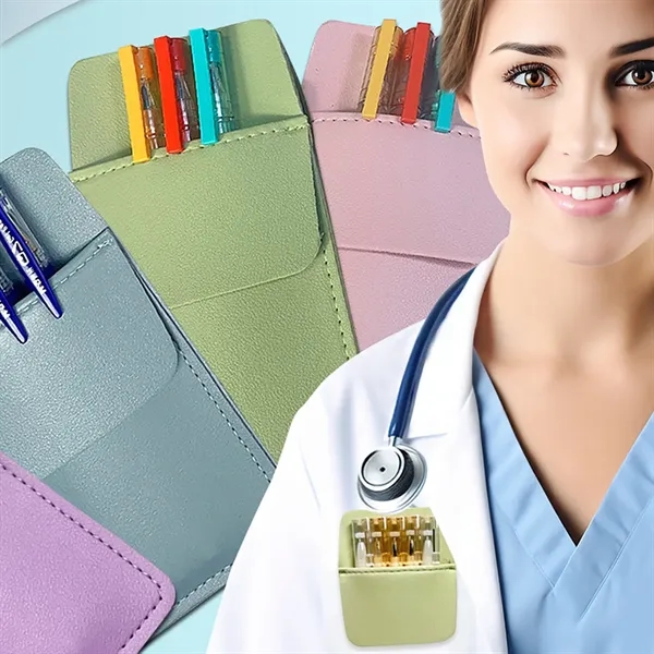Pocket Pencil Case  Pouch for Storage Doctor Pen Bag - Pocket Pencil Case  Pouch for Storage Doctor Pen Bag - Image 2 of 5