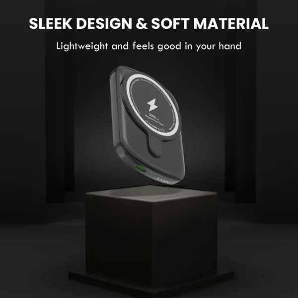 Magnetic Power Bank 5000 mAh - Magnetic Power Bank 5000 mAh - Image 2 of 4