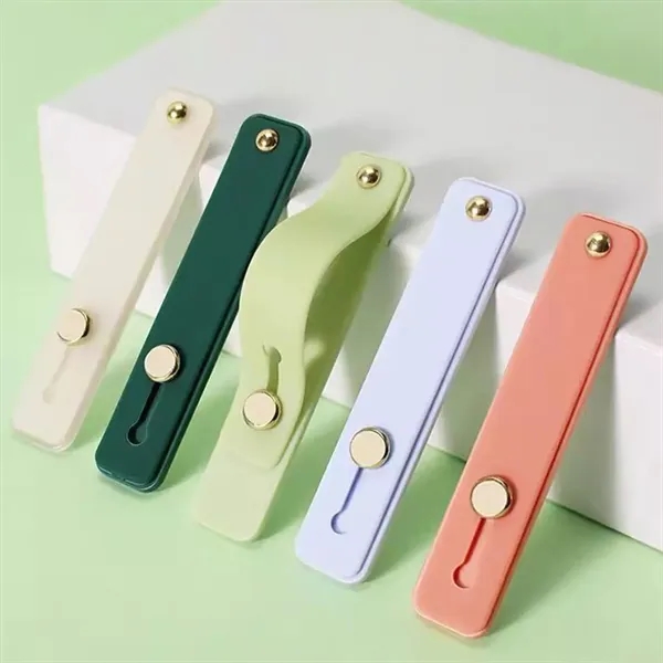 Finger Grip Holder Cell Phone Strap Stand - Finger Grip Holder Cell Phone Strap Stand - Image 2 of 3