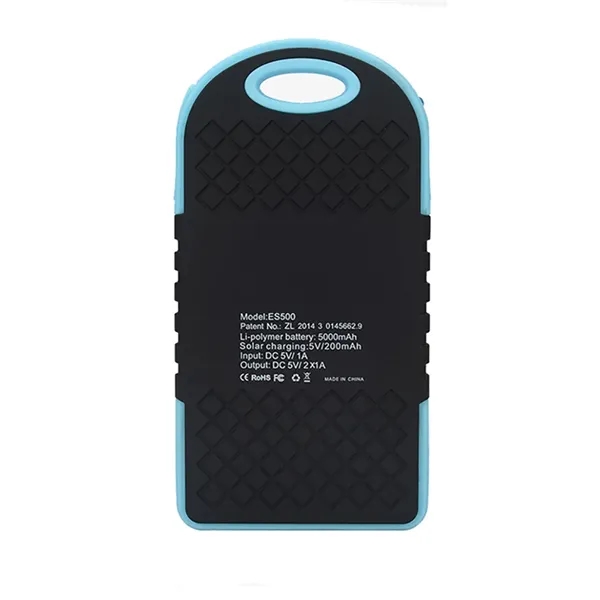 W/ Hiking Hook Wireless Solar Unlimited Charging Power Bank - W/ Hiking Hook Wireless Solar Unlimited Charging Power Bank - Image 2 of 5