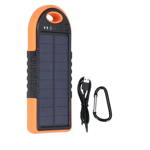 W/ Hiking Hook Wireless Solar Unlimited Charging Power Bank - W/ Hiking Hook Wireless Solar Unlimited Charging Power Bank - Image 3 of 5