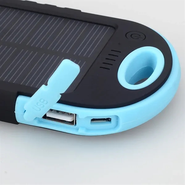 W/ Hiking Hook Wireless Solar Unlimited Charging Power Bank - W/ Hiking Hook Wireless Solar Unlimited Charging Power Bank - Image 5 of 5