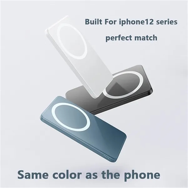 15w Magnetic Power Bank 5000mAh - 15w Magnetic Power Bank 5000mAh - Image 2 of 2