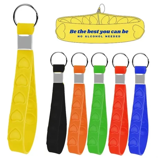 Silicone Pop Bubble Keychain Bracelet - Silicone Pop Bubble Keychain Bracelet - Image 0 of 3