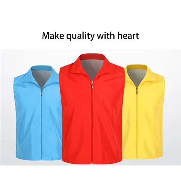 Activity public welfare publicity volunteers red vest - Activity public welfare publicity volunteers red vest - Image 2 of 4