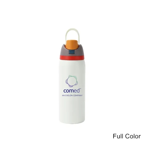 24/32 oz Insulated Stainless Steel Water Bottle Straw Cup - 24/32 oz Insulated Stainless Steel Water Bottle Straw Cup - Image 2 of 11