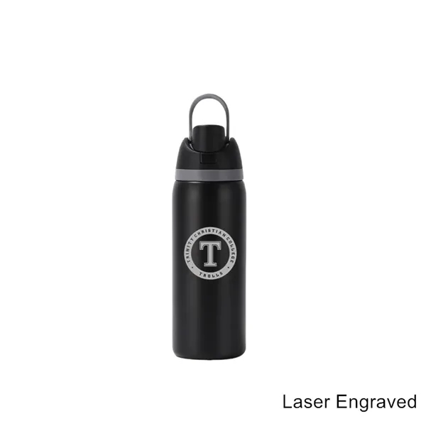 24/32 oz Insulated Stainless Steel Water Bottle Straw Cup - 24/32 oz Insulated Stainless Steel Water Bottle Straw Cup - Image 6 of 11