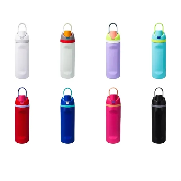 24/32 oz Insulated Stainless Steel Water Bottle Straw Cup - 24/32 oz Insulated Stainless Steel Water Bottle Straw Cup - Image 11 of 11