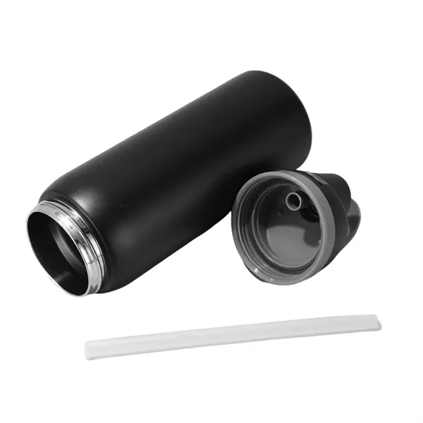 24/32 oz Insulated Stainless Steel Water Bottle Straw Cup - 24/32 oz Insulated Stainless Steel Water Bottle Straw Cup - Image 10 of 11