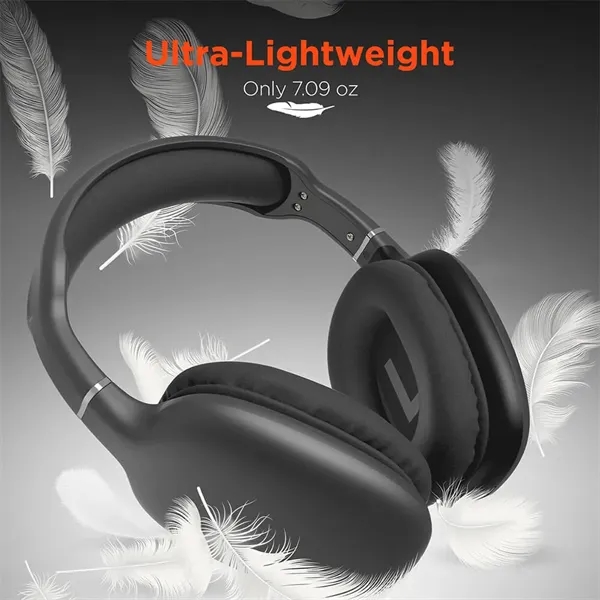 HyperGear Vibe Wireless Over-the-Ear Headphones - HyperGear Vibe Wireless Over-the-Ear Headphones - Image 5 of 9